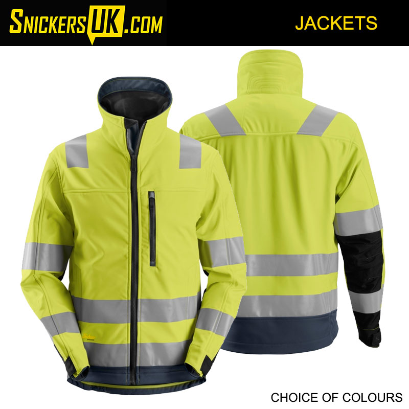 Snickers 1230 AllroundWork High-Vis Softshell Jacket
