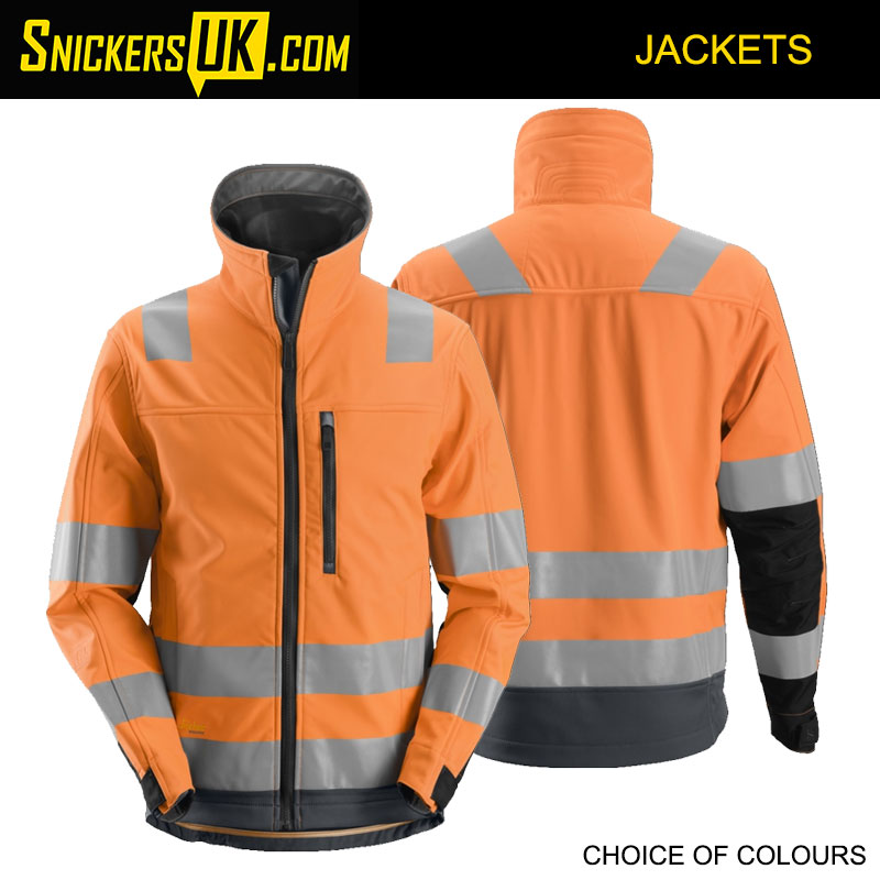 Snickers 1230 AllroundWork High-Vis Softshell Jacket