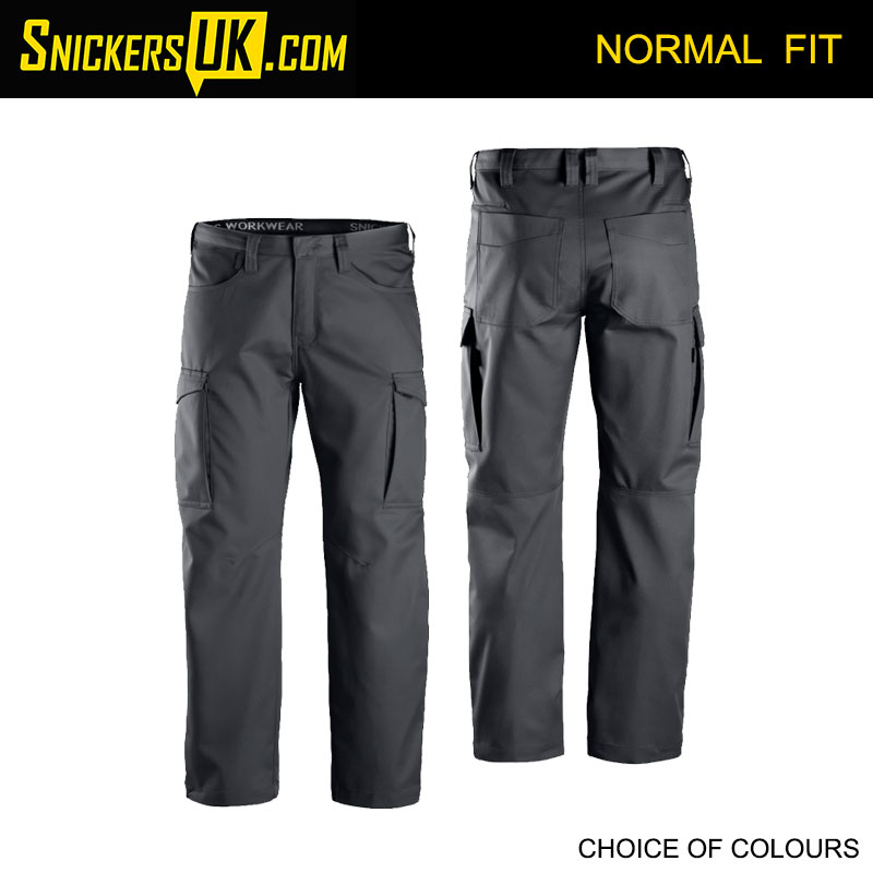 Snickers 6800 Black Dirt-Repellent Service Trousers FREE SOCKS