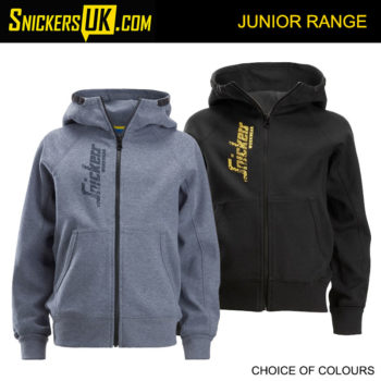 Snickers 7508 Junior Logo Full Zip Hoodie