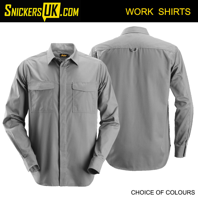 Snickers 8510 Service Long Sleeve Shirt | Snickers Workwear Shirts