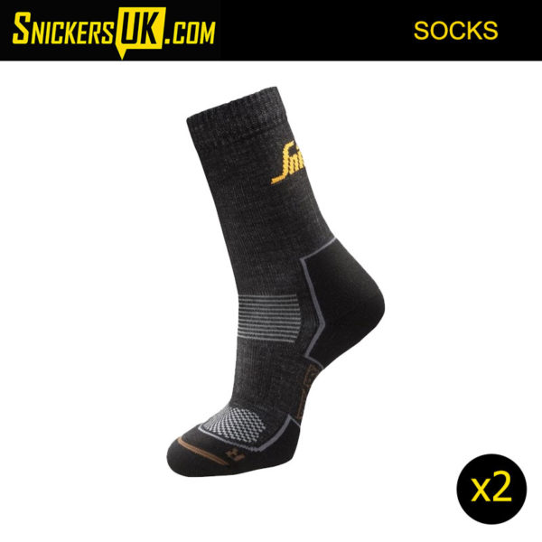 Snickers 9206 RuffWork Cordura Wool Socks