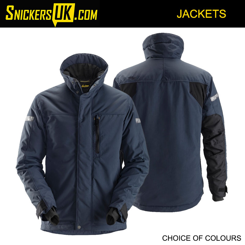 Snickers 1100 Allround Work 37.5® Insulated Jacket Water Resistant STEEL GREY
