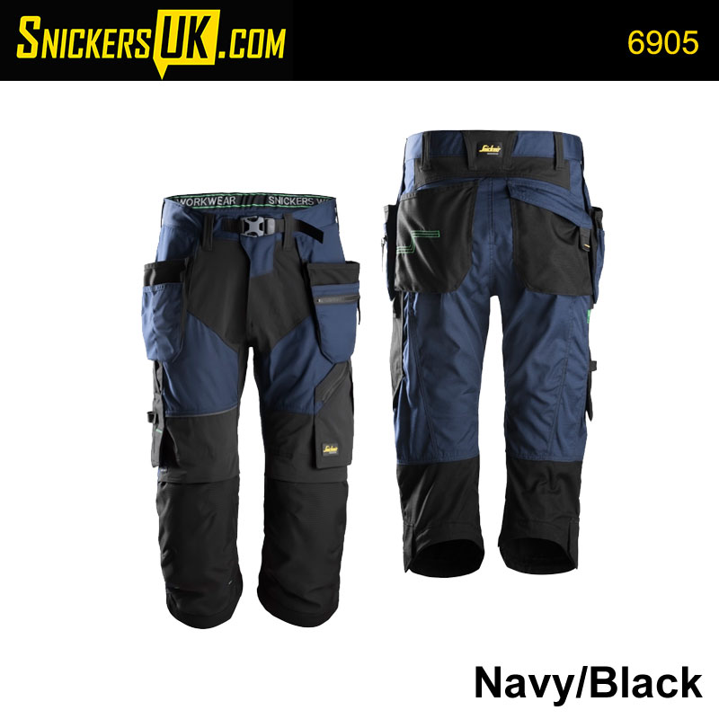 Snickers 6905 FlexiWork 3/4 Pirate 