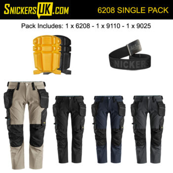 Snickers 6208 LiteWork Detachable Holster Pocket Trousers