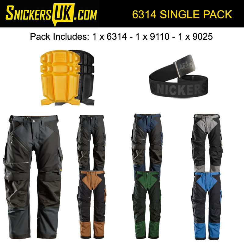 Snickers 6314 Ruffwork Canvas Trousers 