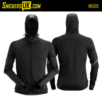 Snickers 8002 FlexiWork, Polartech® 2.0 Stretch Full Zip Fleece Hoodie