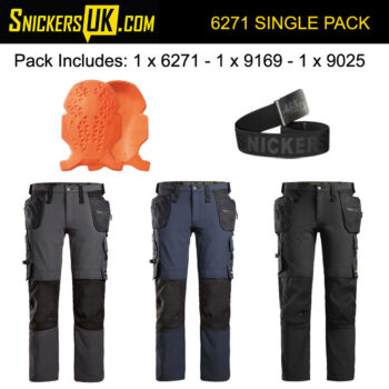 Snickers 6271 AllroundWork Full Stretch Holster Pocket Trousers Pack