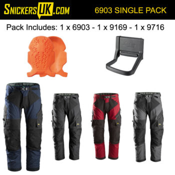 Snickers 6903 FlexiWork Non Holster Pocket Trousers Pack
