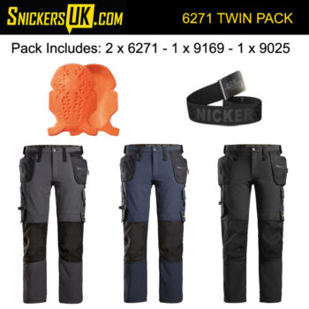 Snickers 6271 AllroundWork Full Stretch Holster Pocket Trousers Pack