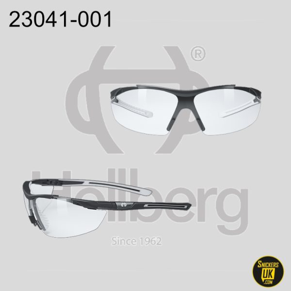 Hellberg Argon Clear Endurance Safety Glasses