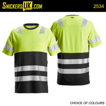 Snickers 2534 AllRoundWork High Vis T Shirt