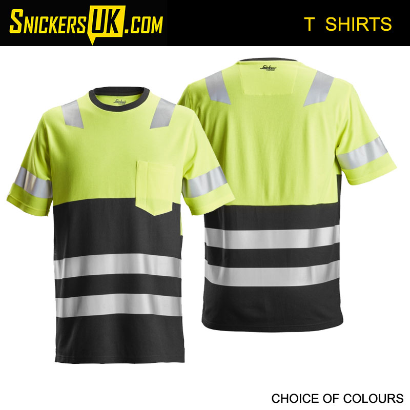 Snickers 2534 AllRoundWork High Vis T Shirt
