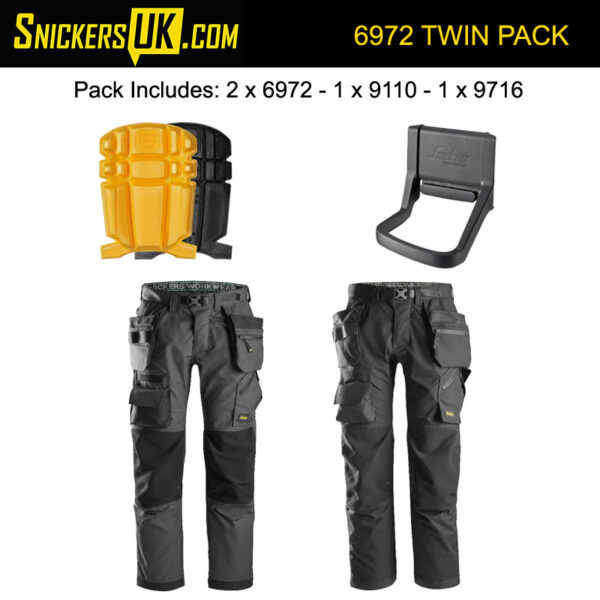 Snickers 6972 FlexiWork Detachable Holster Pocket Trousers Pack