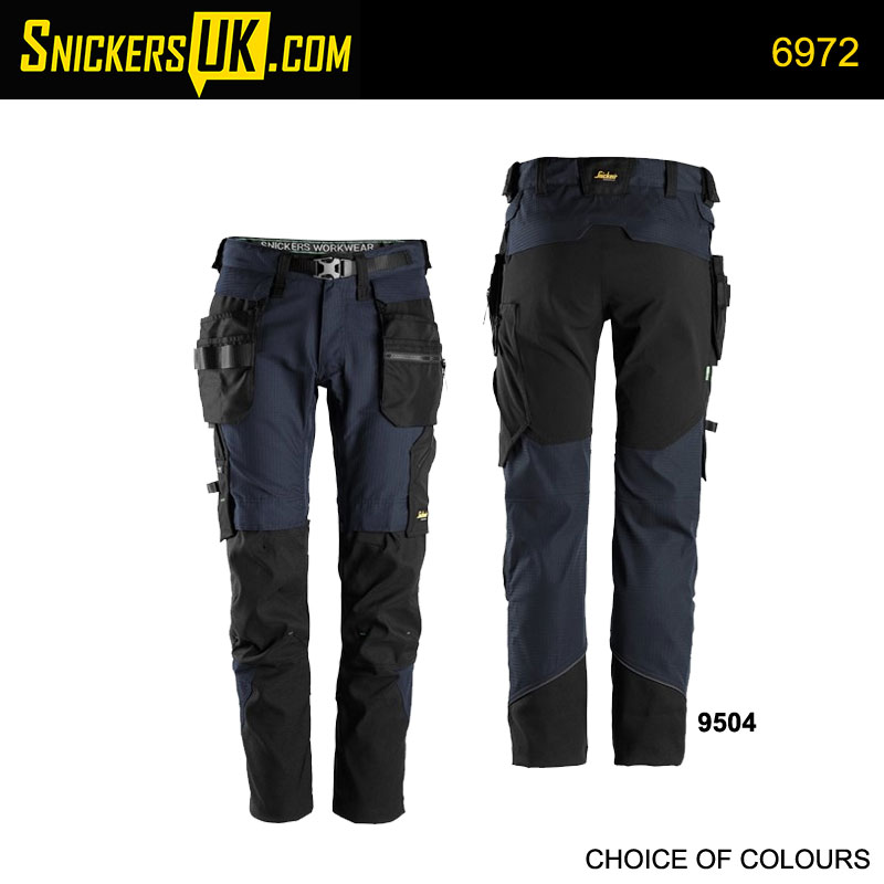 Snickers 6972 FlexiWork Detachable Holster Pocket Trousers