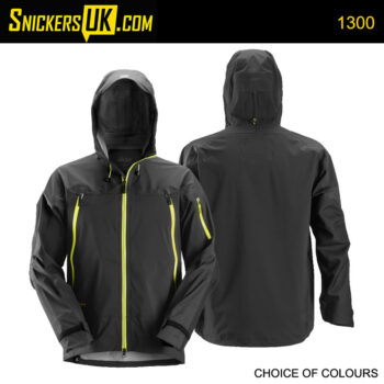 Snickers 1300 FlexiWork Stretch Waterproof Shell Jacket