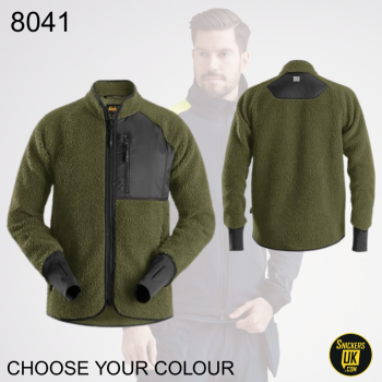 Snickers 8021 AllRoundWork Pile Zip Jacket