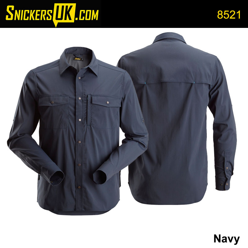 Snickers 8521 LiteWork Wicking Long Sleeve Shirt