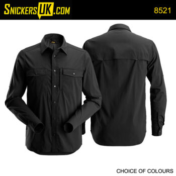 Snickers 8521 LiteWork Wicking Long Sleeve Shirt
