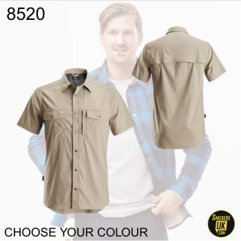 Snickers 8520 LiteWork Wicking Short Sleeve Shirt