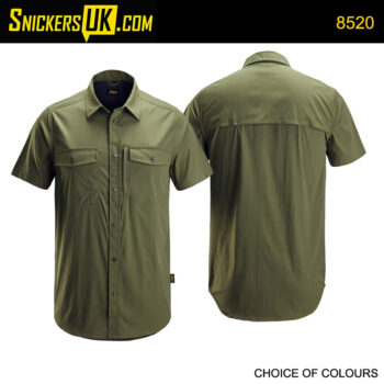 Snickers 8520 LiteWork Wicking Short Sleeve Shirt