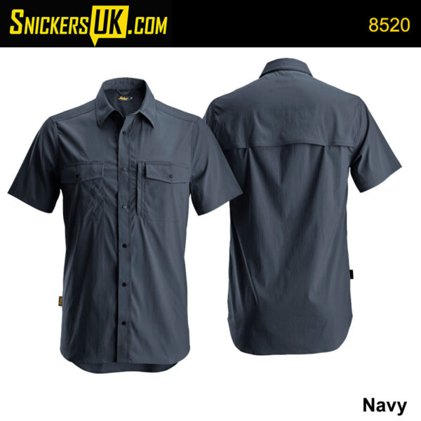 Snickers 8520 LiteWork Wicking Short Sleeve Shirt