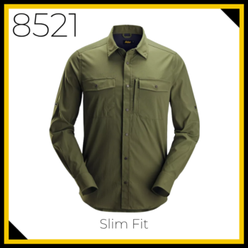Snickers 8521 LiteWork Wicking Long Sleeve Shirt
