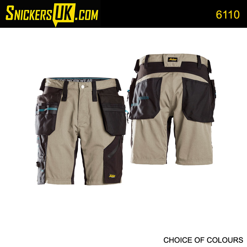 Snickers 6110 LiteWork 37.5 Holster Pocket Shorts