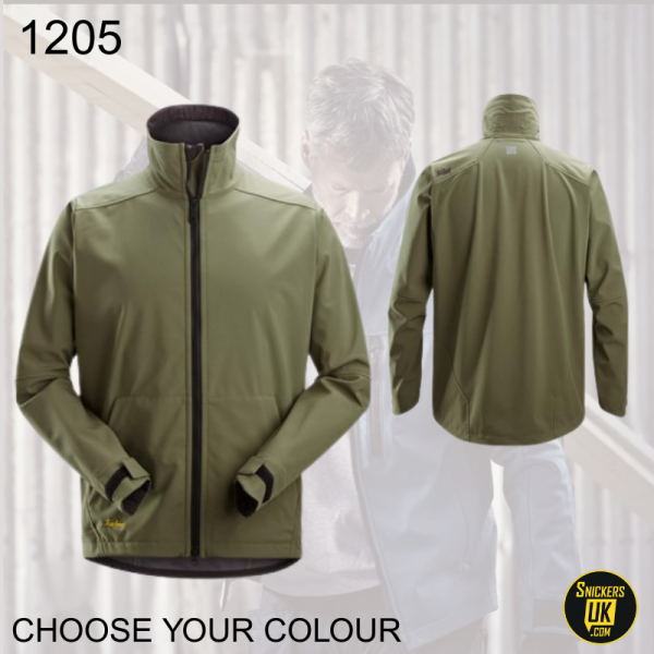 Snickers 1205 AllRoundWork Windproof Soft Shell Jacket