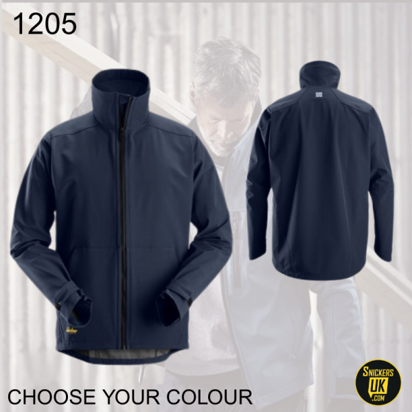 Snickers 1205 AllRoundWork Windproof Soft Shell Jacket