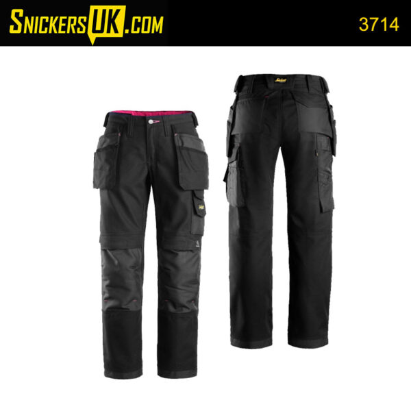 Snickers 3714 Women's Canvas Holster Pocket Trousers - Snickers Workwear