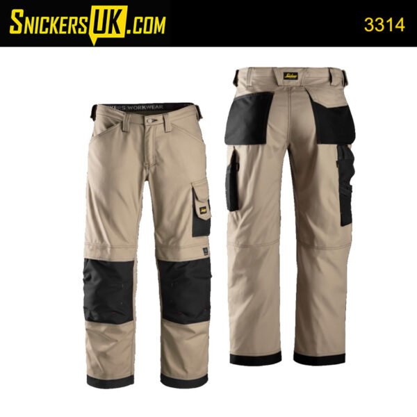Snickers 3314 Canvas+ Non Holster Pocket Trousers