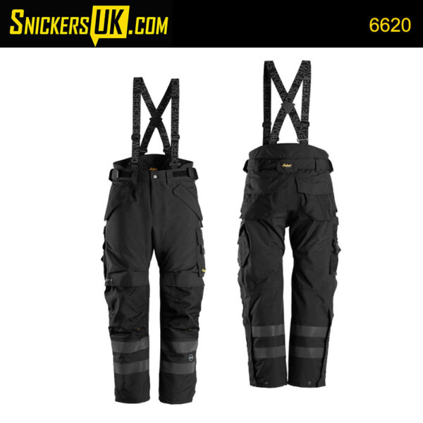 Snickers 6620 AllRoundWork Waterproof 37.5 2 Layer Light Padded Trousers - Snickers Workwear
