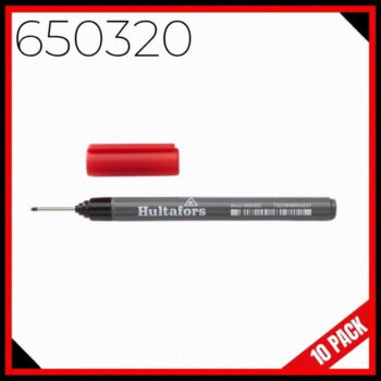 Hultafors Ink Deep-Hole Red Marker