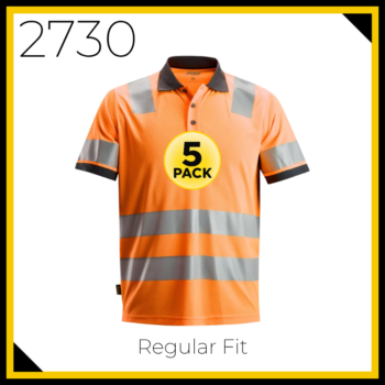 Snickers 2730 AllRoundWork High Vis Polo Shirt