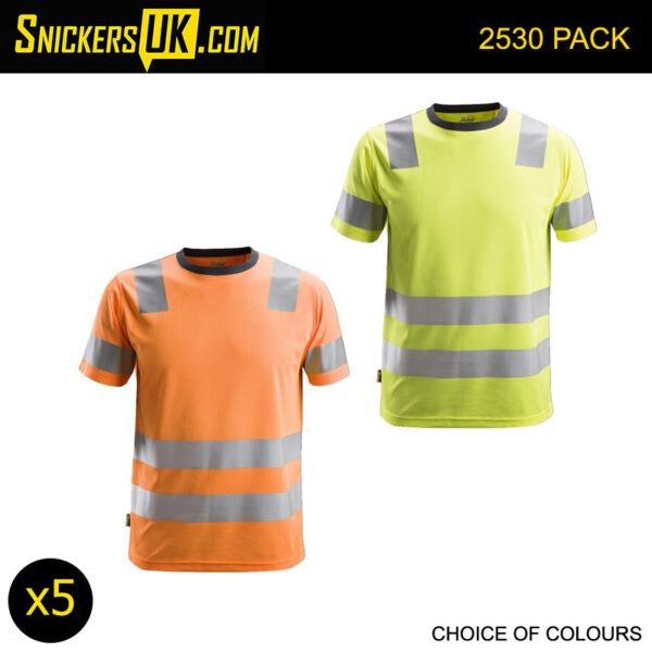 Snickers 2530 AllRoundWork High Vis T Shirt