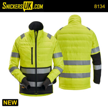 Snickers 8134 High Vis Class 2 Light Padded Jacket