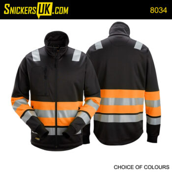 Snickers 8034 High-Vis Class 1 Full Zip Jacket