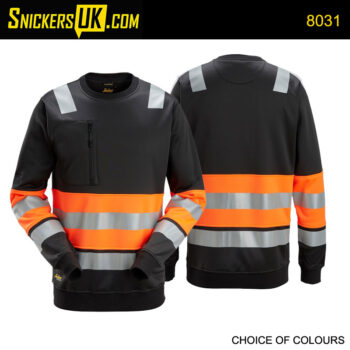 Snickers 8031 High Vis Class 1 Sweatshirt