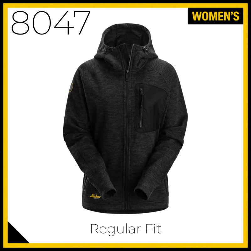 Snickers 8047 FlexiWork Women's Fleece Hoodie