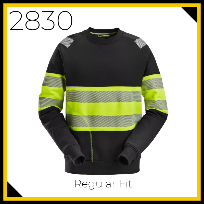Snickers 2830 High Vis Class 1 Sweatshirt