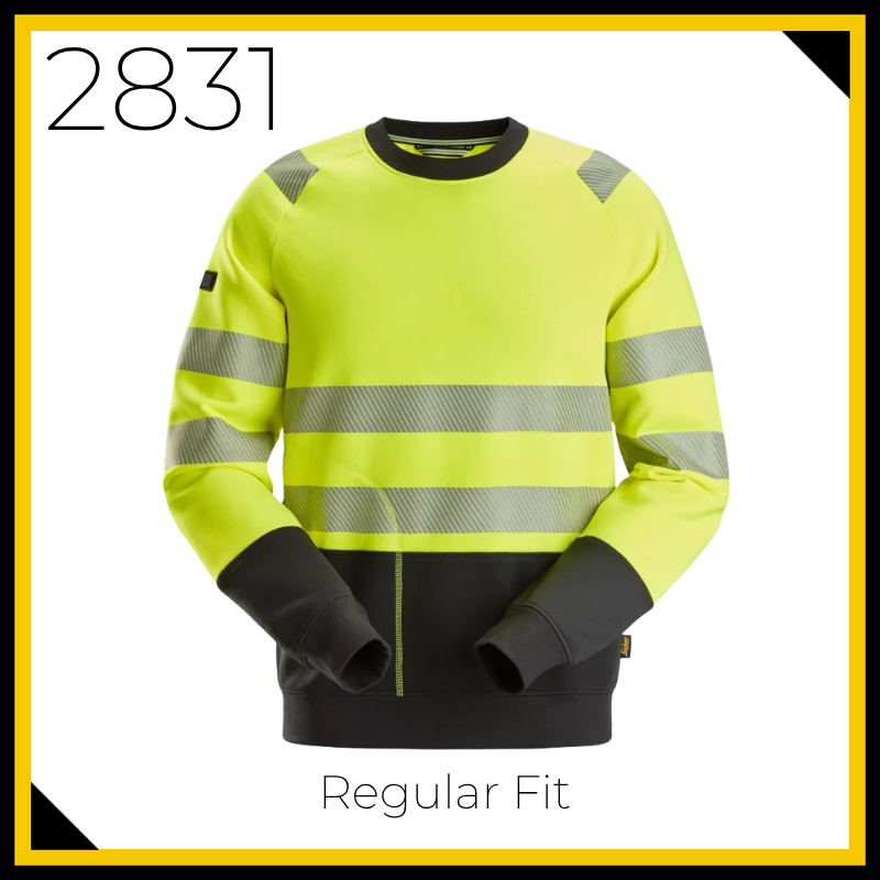 Snickers 2831 High Vis Class 2 Sweatshirt