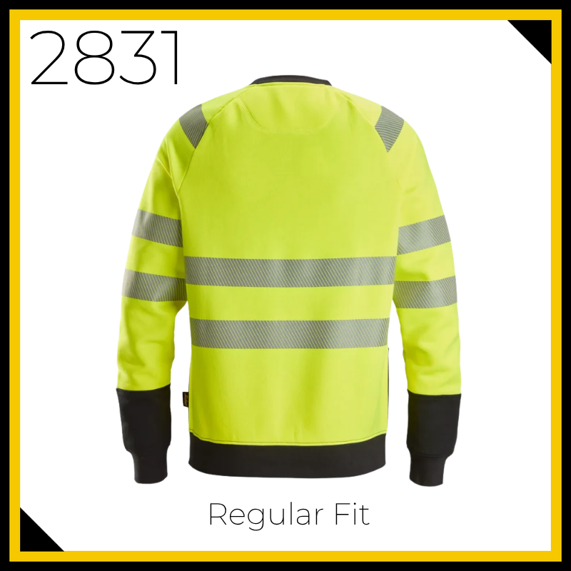 Snickers 2831 High Vis Class 2 Sweatshirt