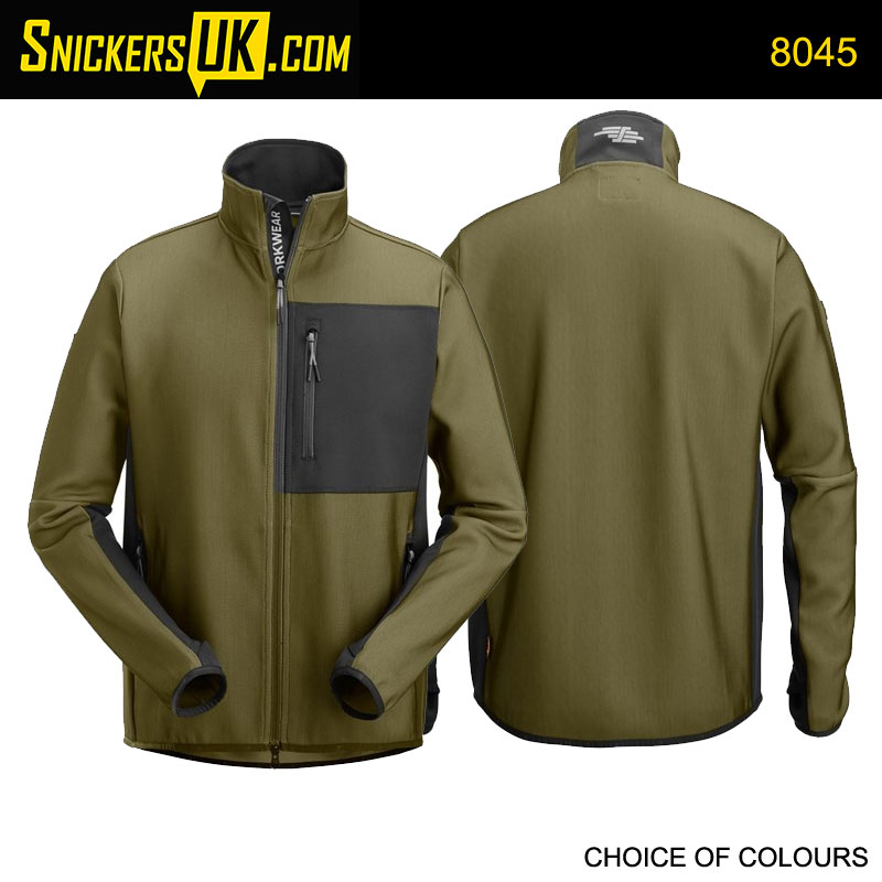 Snickers 8045 FlexiWork Full Zip Mid Layer Jacket