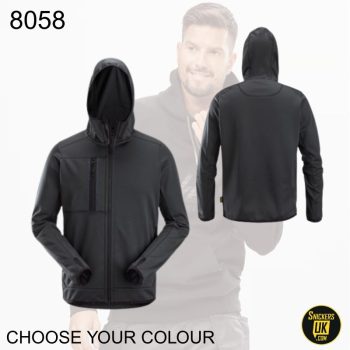 Snickers 8058 AllRoundWork Full Zip Fleece Hoodie