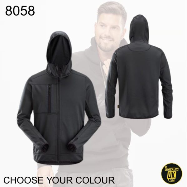 Snickers 8058 AllRoundWork Full Zip Fleece Hoodie
