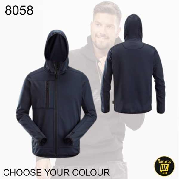 Snickers 8058 AllRoundWork Full Zipped Fleece Hoodie
