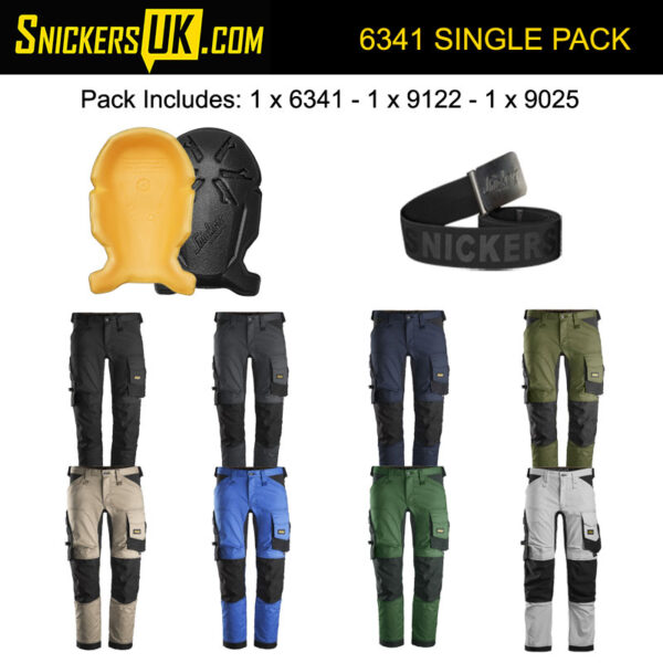 Snickers 6341 AllRoundWork Stretch Non Holster Pocket Trousers