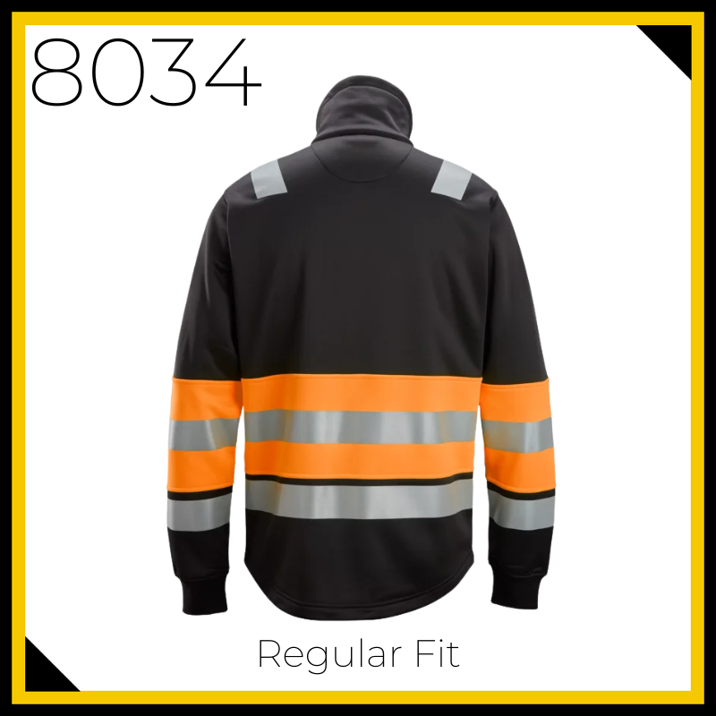 Snickers 8034 High-Vis Class 1 Full Zip Jacket