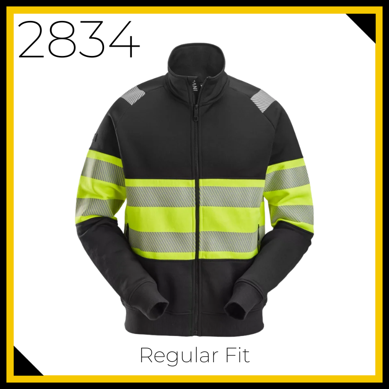 Snickers 2834 High-Vis Class 1 Full Zip Jacket